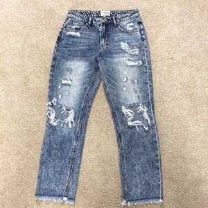 Distressed Insane Gene Jeans